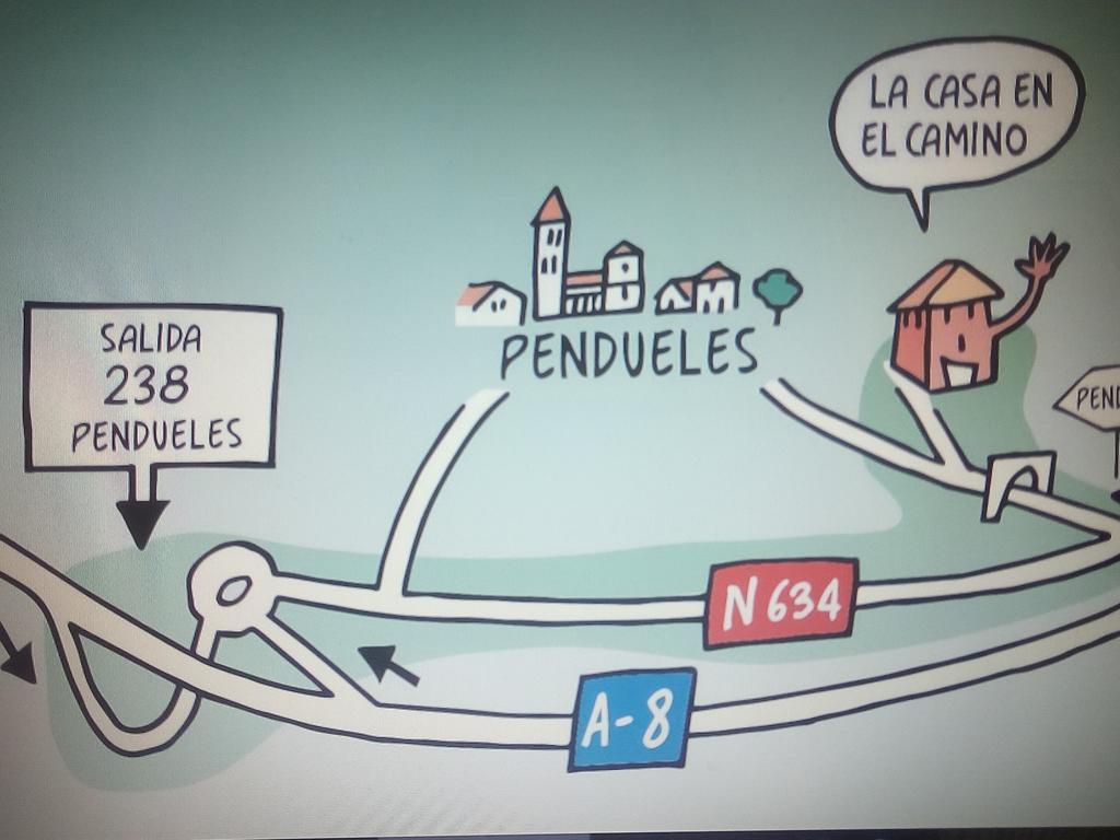 La Casa En El Camino Vendégház Pendueles Kültér fotó